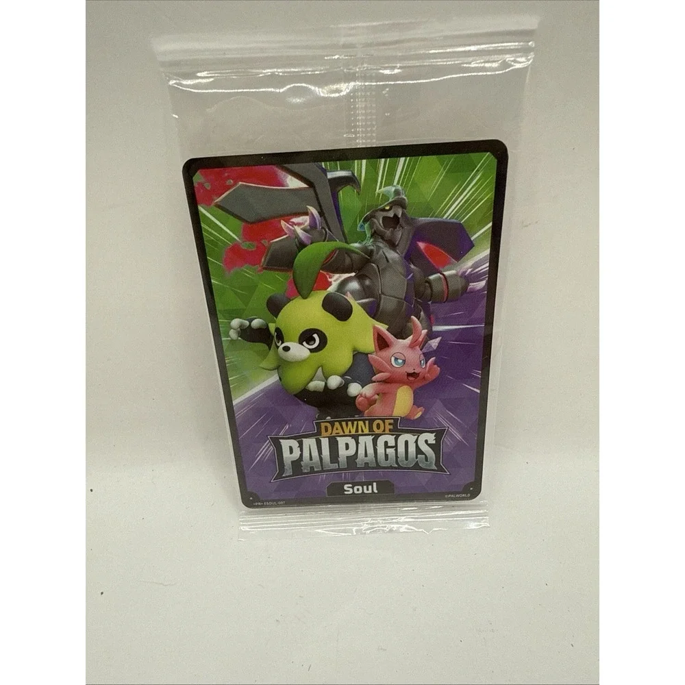 Palworld OCG TCG Release Event Promo Soul Pack Contains 3 Cards NEW AND SEALED